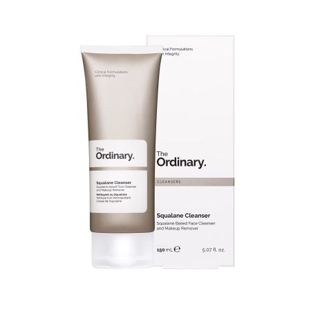 The Ordinary Cleansers Squalane Cleanser Limpiador facial sin jabón suave elimina el maquillaje y deja la piel suave e hidratada 50 ml