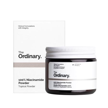 The Ordinary 100% Niacinamide Powder Polvos combaten imperfecciones mejoran brillos minimizan poros dilatados y regulan el sebo 20 gr