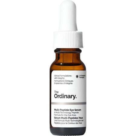 The Ordinary Multi-Peptide Eye Serum Contorno de ojos combate signos del envejecimiento ojeras e hinchazón aspecto más suave y firme 15 ml