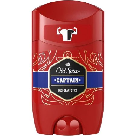 Old Spice Captain Desodorante Stick Desodorante combate todos los olores para una protección duradera 50 ml