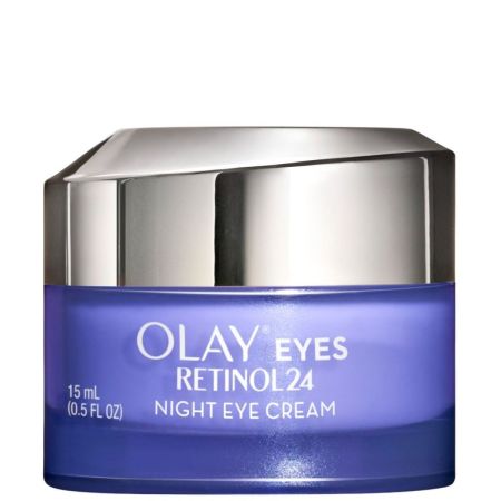 Olay Eyes Retinol24 Night Eyes Cream Contorno de ojos de noche antiedad sin perfume eilumina y reduce líneas y ojeras 15 ml