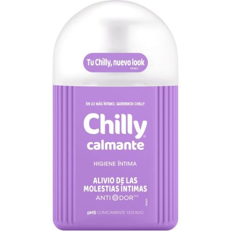 Chilly Gel Higiene Íntima Calmante Gel de higiene íntima ayuda a proteger la flora vaginal 250 ml