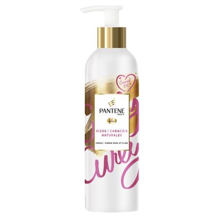 Pantene Pro-V Rizos Naturales Crema Crema de peinado sin aclarado para cabello rizado hidratado y con volumen 235 ml