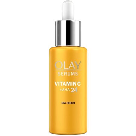 Olay Serums Vitamin C + Aha 24 Day Serum Sérum de día iluminador hidrata al instante 24 horas piel radiante y uniforme 40 ml