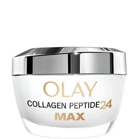 Olay Regenerist Collagen Peptide24 Max Day Cream Crema de día hidratante combate los signos de la menopausia piel hasta un 30% más fuerte 50 ml