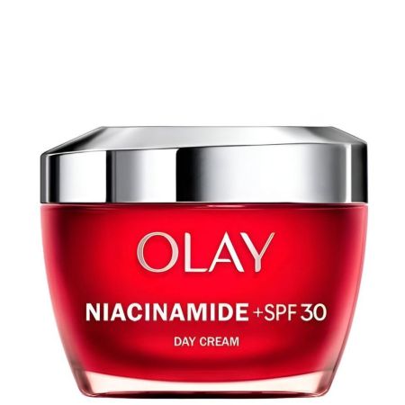 Olay Niacinamide 24 Crema De Día +Spf 30 Crema de día ultraligera hidrata renueva y revitaliza piel más suave y firme 50 ml