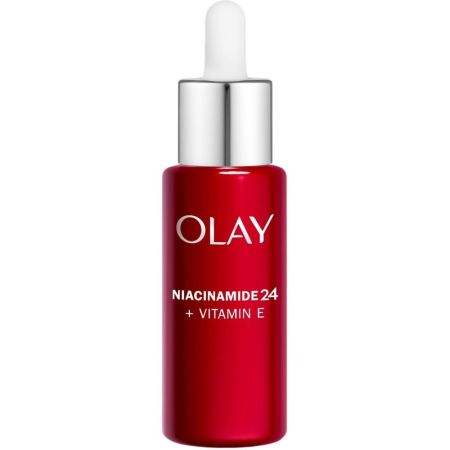 Olay Niacinamide 24 + Vitamin E Revitaliza Sérum Sérum sin perfume reductor de líneas de expresión y arrugas 40 ml