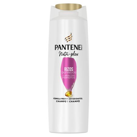 Pantene Pro-V Nutri-Plex Rizos Definidos Champú Champú hidratante y nutritivo doma define y nutre para cabello rizado o encaracolado