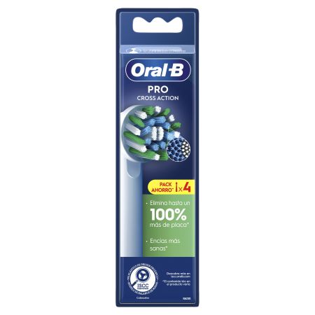 Oral-B Croos Action Cepillo dental electrico recambio 4 ud