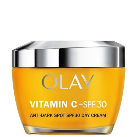 Olay Vitamin C Anti-Dark Spot Spf30 Day Cream +Spf 30 Crema de día hidratante e iluminadora para un tono más uniforme 50 ml