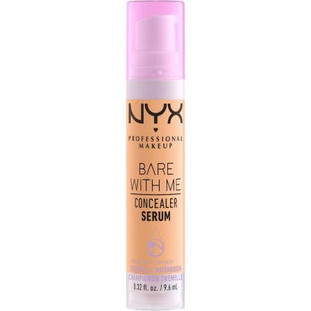 Nyx Professional Makeup Bare With Me Concealer Serum Corrector vegano corrige suaviza hidrata e hidrata imperfecciones y poros