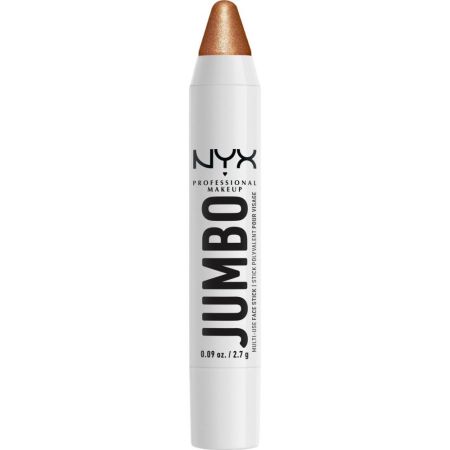 Nyx Professional Makeup Jumbo Multi-Use Face Stick Iluminador cremoso en barra trazo más preciso para rostro luminoso en tonos perlados