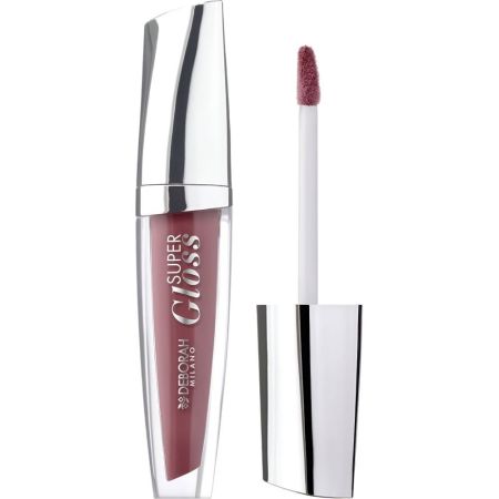 Deborah Milano Super Gloss Brillo de labios extrabrillante con ácido hialurónico vitamina e y aceite de granada