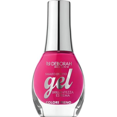 Deborah Milano Gel Extra Color Esmalte de uñas con excepcional cobertura para manicura luminosa de larga duración sin necesidad de lámpara