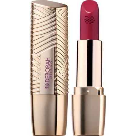 Deborah Milano Milano Red Barra de labios de textura suave y cremosa ofrece color intenso brillante y muy confortable