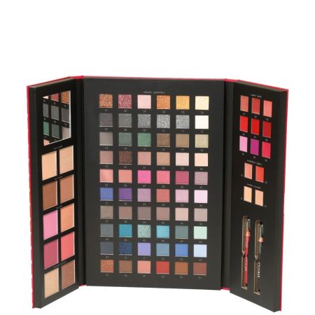 Deborah Milano Make Up Book Large Paleta Paleta de maquillaje con una moderna e irresistible selección de colores para looks profesionales 81 tonos