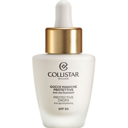 Collistar Gocce Magiche Protector Spf50 Gotas mágicas ligeras fluidas y antienvejecimiento iluminan y protegen 30 ml