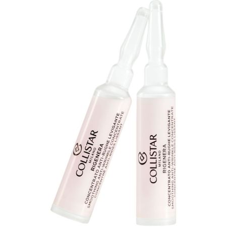 Collistar Rigenera Concentrado Antiarrugas Alisador Tratamiento de choque reparador y regenerador corrige y combate arrugas de forma específica 2x10 ml