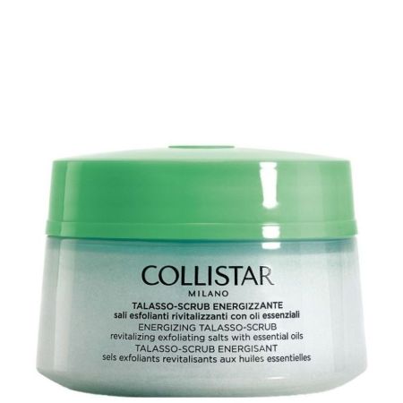 Collistar Talasso Scrub Energizante Exfoliante corporal suaviza regenera tonifica e hidrata ofreciendo bienestar para piel suave e hidratada