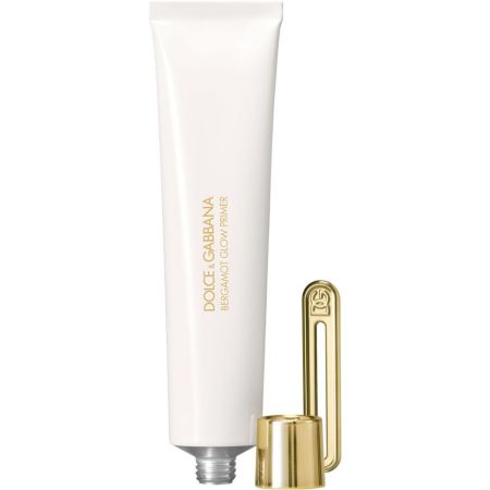 Dolce & Gabbana Bergamot Glow Primer Prebase de maquillaje enriquecida con ácido hialurónico hidrata y revitaliza para acabado impecable todo el día