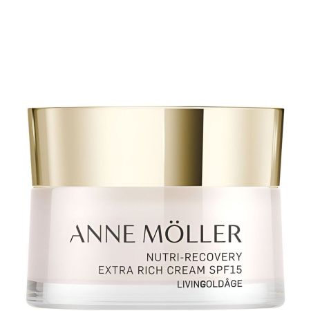 Anne Möller Livingoldâge Nutri-Recovery Extra Rich Cream Spf 15 Crema de día extraenriquecida redensifica y unifica el tono para aspecto más uniforme 50 ml