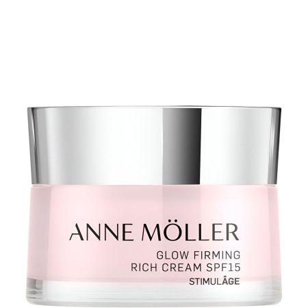 Anne Möller Stimulâge Glow Firming Rich Cream Spf 15 Crema de día enriquecida ofrece hidratación luminosidad y firmeza piel lisa y elástica 50 ml