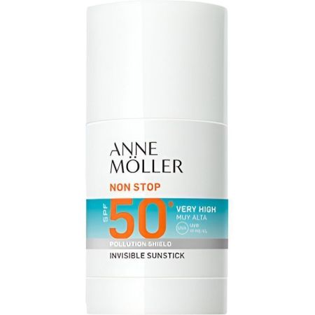 Anne Möller Non Stop Invisible Sunstick Spf 50+ Stick solar perfecto para todas las zonas sensibles o frágiles del rostro y cuerpo 25 gr