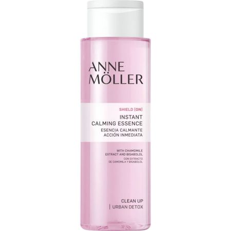 Anne Möller Clean Up Instant Calming Essence Tónico facial calmante reduce enrojecimiento despertando la belleza de la piel 400 ml