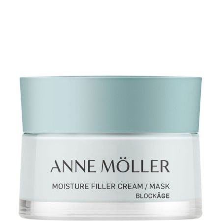 Anne Möller Blockáge Moisture Filler Cream/Mask Crema hidratante de textura rica rellena revitaliza e ilumina con ácido hialurónico 50 ml