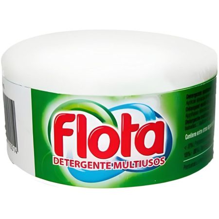 Flota Detergente Multiusos Detergente multiusos en pastilla y a mano ideal para lavado de vajillas y todo tipo de superficies 250 gr