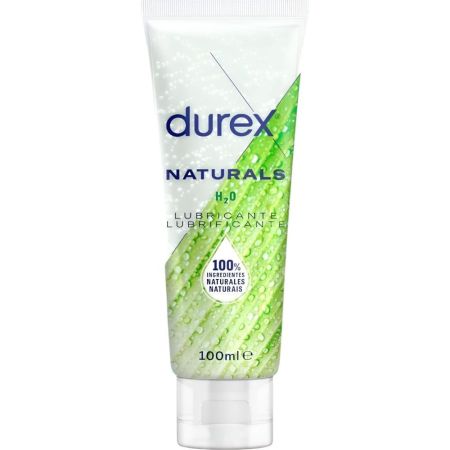 Durex Naturals Lubricante H2o Original Lubricante íntimo siente tus momentos íntimos suaves y excitantes 100 ml