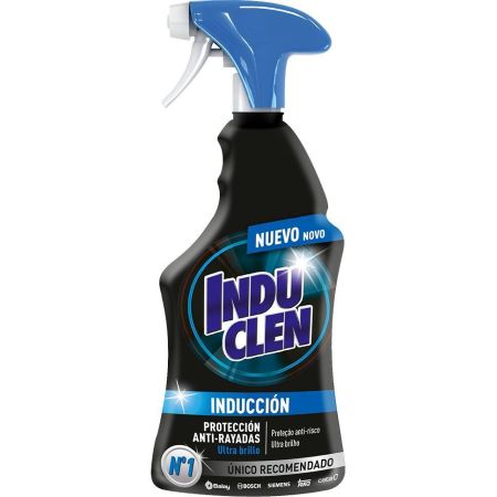 Induclen Limpiador Inducción Limpiador de vitrocerámica para placas de inducción con protección antirayadas y acabado brillante 450 ml