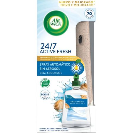 Air Wick 24/7 Active Fresh Brisa Marina Pack ambientador sin aerosol