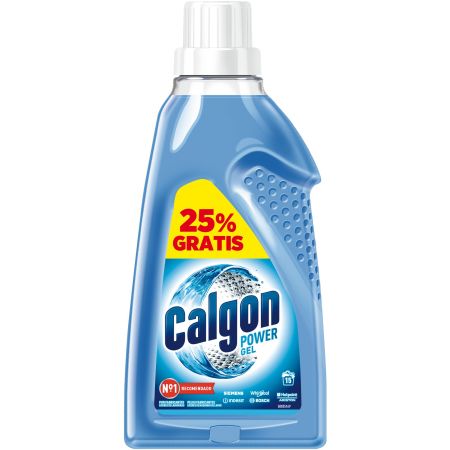 Calgon Power Gel 4 En 1 Gel para lavadora elimina cal suciedad y malos olores apto para todo tipo de tejidos