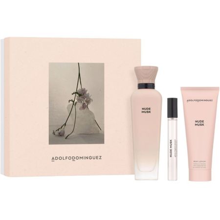 Adolfo Dominguez Nude Musk Estuche Eau de parfum para mujer 120 ml