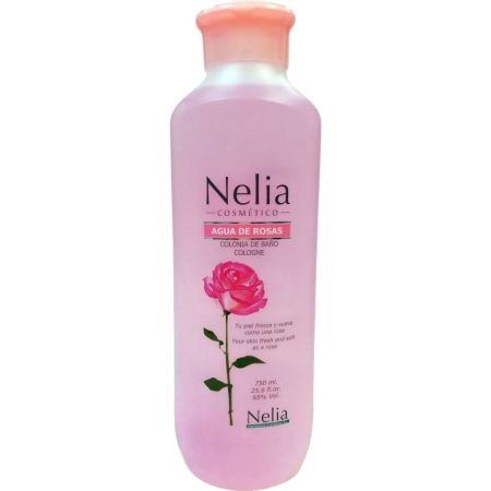 Nelia Agua De Rosas Colonia de baño para mujer 750 ml