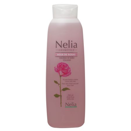 Nelia Agua De Rosas Colonia de baño para mujer 750 ml