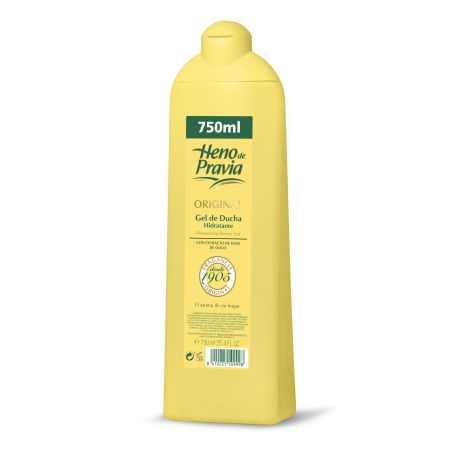 Heno De Pravia Original Gel De Ducha Gel de ducha hidratante con extracto de hoja de olivo y aroma 750 ml