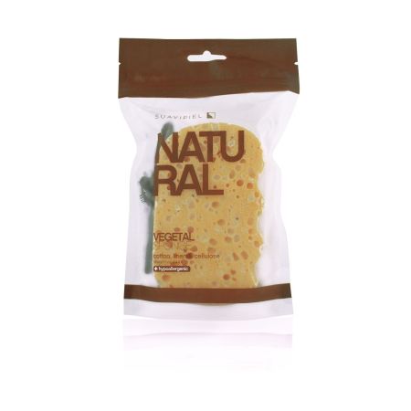 Suavipiel Natural Vegetal Sponge Esponja de baño natural ofrece delicadeza y suavidad increíble