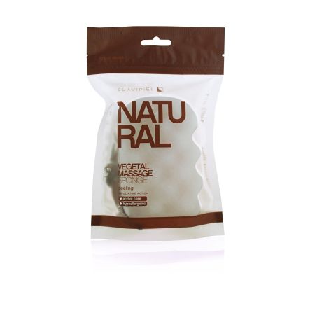 Suavipiel Natural Vegetal Massage Sponge Esponja de baño natural relaja y tonifica tu piel proporcionando un masaje reafirmante