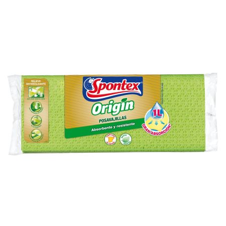 Spontex Bayeta Posavajillas Origin Bayeta posavajillas absorbente y resistente 1 ud