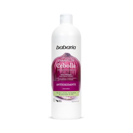 Babaria Cebolla Champú Champú antioxidante estimulante y fortalecedor del cabello 700 ml