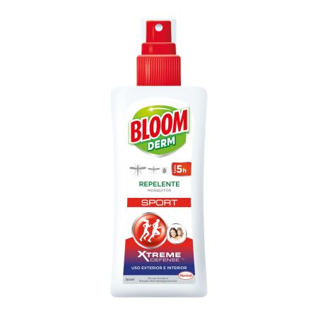 Bloom Derm Sport Repelente Repelente de insectos protege tu piel hasta 5 horas incluso en condiciones de sudor 100 ml