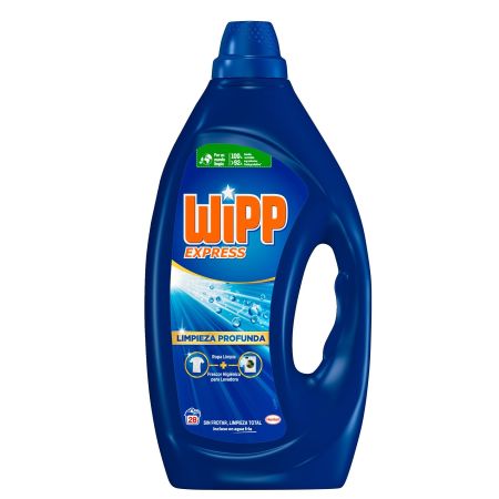 Wipp Express Detergente Limpieza Profunda Detergente líquido poder quitamanchas para una limpieza profunda