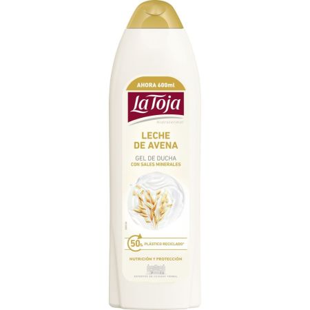 La Toja Leche De Avena Gel De Ducha Gel de ducha con sales minerales ofrece cuidado y suavidad piel nutrida y protegida 600 ml