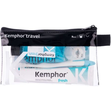 Kemphor Travel Neceser Set de higiene dental pefecto para viajar