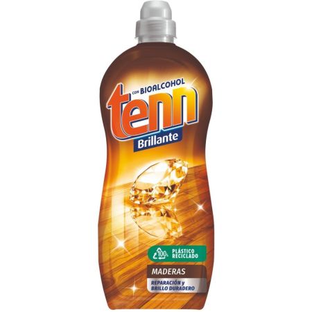 Tenn Fregasuelos Brillante Maderas Fregasuelos con bioalcohol para superficies de manera 1250 ml