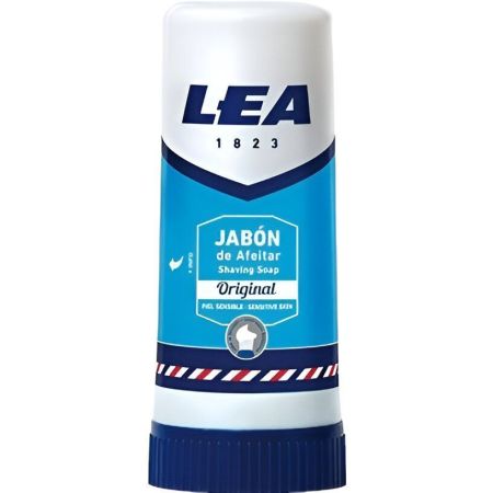 Lea Original Jabón De Afeitar Jabón de afeitar en barra para una espuma más densa rica y cremosa 40 gr