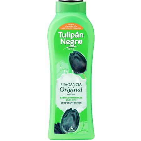 Tulipán Negro Fragancia Original Bath & Shower Gel Gel de ducha sin colorantes con acción desodorante y protectora 650 ml