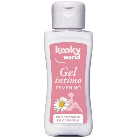 Kooky World Gel Íntimo Gel de higiene íntima respeta la función de la barrera natural con extracto de camomila 100 ml